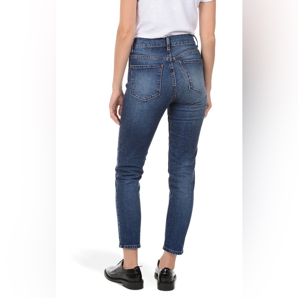 Mott & Bow High Rise Ridge Mom Jeans in Old Rose Indigo size 29 - Picture 2 of 11
